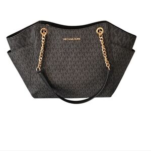 Michael Kors Black and Gold Tote NWT